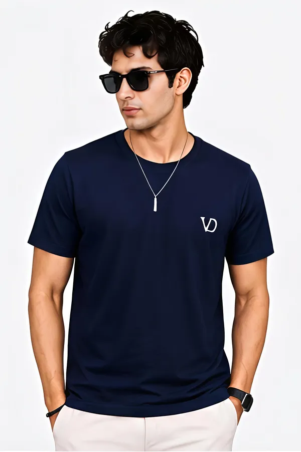 Mens_Round_Neck_T-Shirt_With_Vd_Embroidery