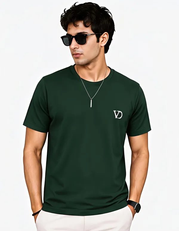 Mens_Round_Neck_T-Shirt_With_Vd_Embroidery