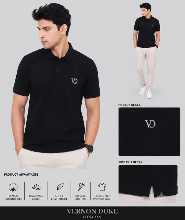 Mens_Polo_Collar_T-Shirt_With_Pocket_Pack_Of_2