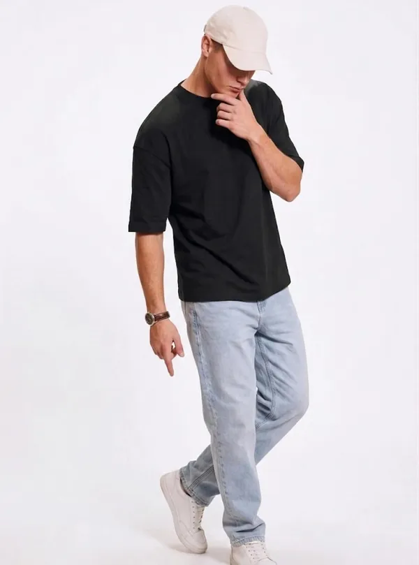 Black_Cotton_Oversized_T-Shirt_For_Men
