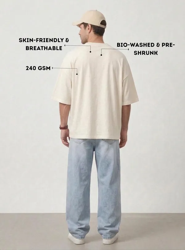 Off_White_Cotton_Oversized_T-Shirt_For_Men