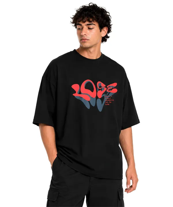 Black_Cotton_Oversized_Graphic_T-Shirt_For_Men