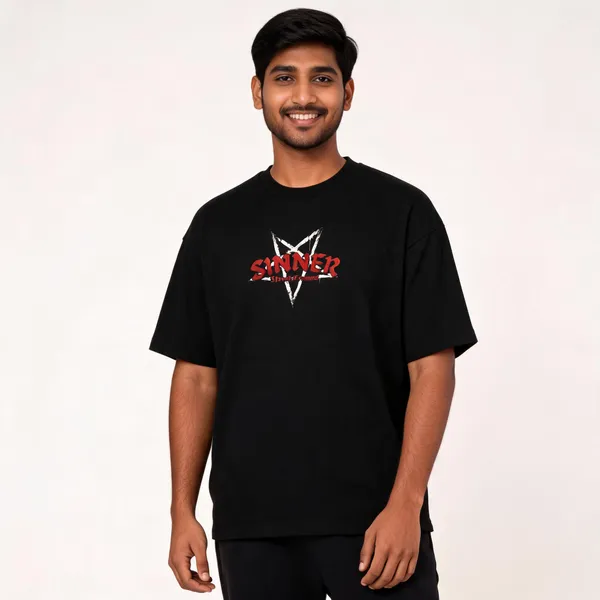Black_Cotton_Oversized_Graphic_T-Shirt_For_Men