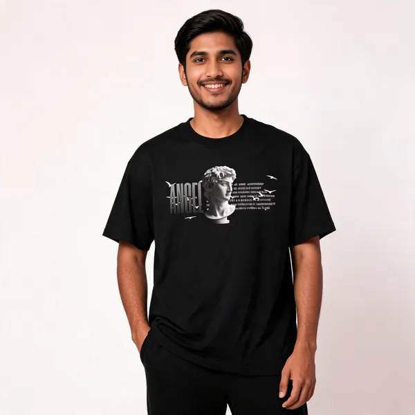 Black_And_Maroon_Cotton_Oversized_Graphic_T-Shirt_For_Men_Pack_of_2