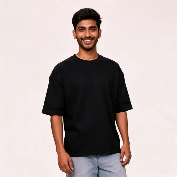 Black_Cotton_Oversized_T-Shirt_For_Men