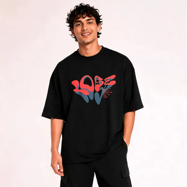 Black_Cotton_Oversized_Graphic_T-Shirt_For_Men