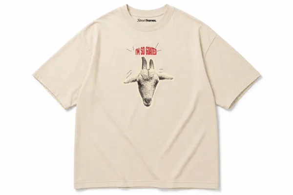 Cream_Cotton_Oversized_Graphic_T-Shirt_For_Men