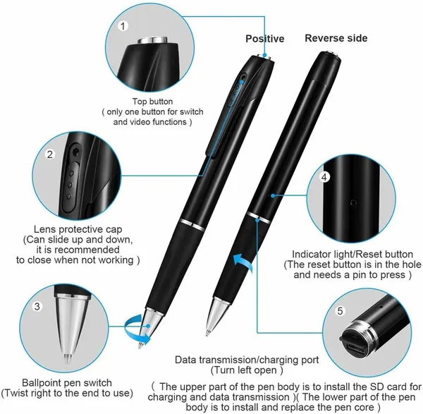 Kifebite_V8_Hd_Pen_Camera_Hidden_Camera_For_Recording_Spy_Camera