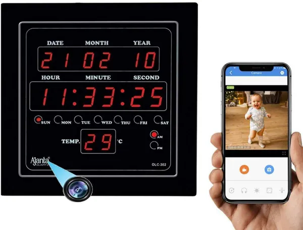 Prifion_Hd_Wall_Clock_Hidden_Camera_Motion_Detection