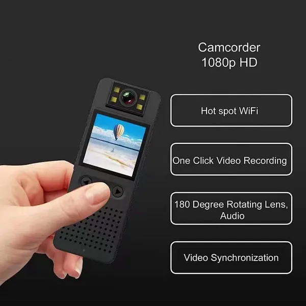 Prifion_1080P_Wifi_Body_Spy_Camera_180°_Rotating_Lens_Night_Vision