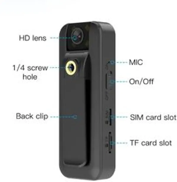 Kifebite_4g_Sim_Body_Camera_1080p_180_Flip_Lens_Human_Detection