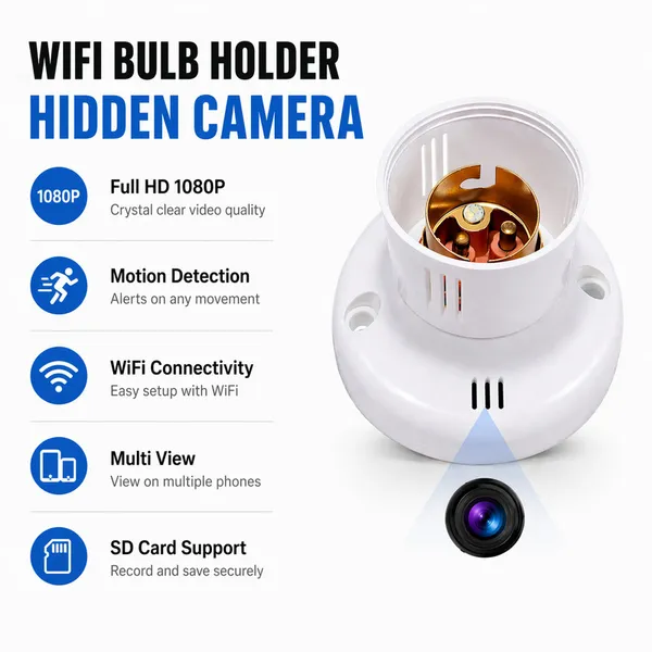 Kifebite_Mini_Hidden_Camera_Bulb_Holder_For_Home_Indoor_Wireless