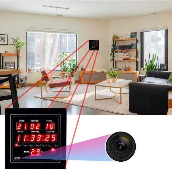 Prifion_Wall_Clock_+_Table_Clock_Hidden_Camera_Home_Surveillance_Bundle