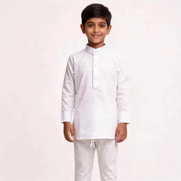 White_Cotton_Relaxed_Fit_Kurta_Pyjama_Set_For_Boys