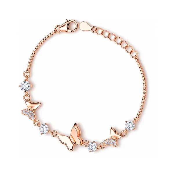 Rose_Gold_925_Silver_Crystal_Butterfly_Bracelet_For_Women