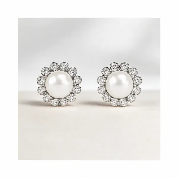 Silver_And_Pearl_925_Silver_Stud_Earrings_For_Women