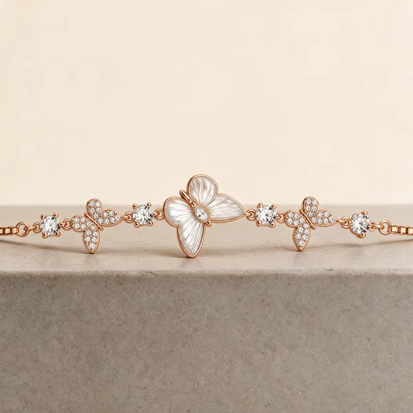 Rose_Gold_925_Silver_Charm_Bracelet_For_Women