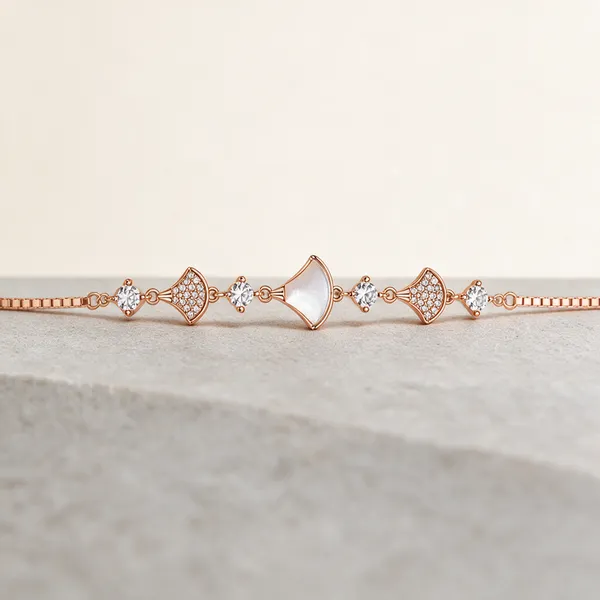 Rose_Gold_925_Silver_Bracelet_For_Women