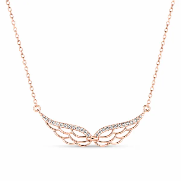 Rose_Gold_925_Silver_Crystal_Wing_Pendant_Necklace_For_Women
