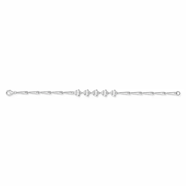 Silver_925_Silver_Floral_Chain_Bracelet_For_Women