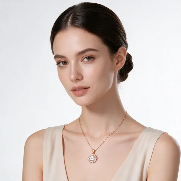 Rose_Gold_925_Silver_Pendant_Necklace_For_Women