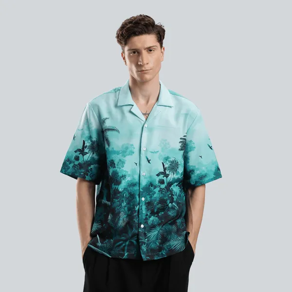 Teal_Forest_Portrait_Resort_Collar_Shirt