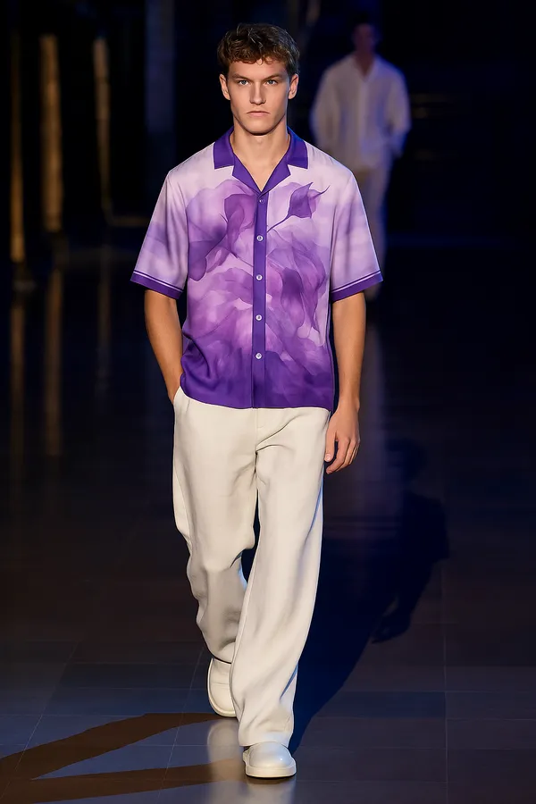 Rare_Purple_Roselette_Half_Sleeve_Shirt