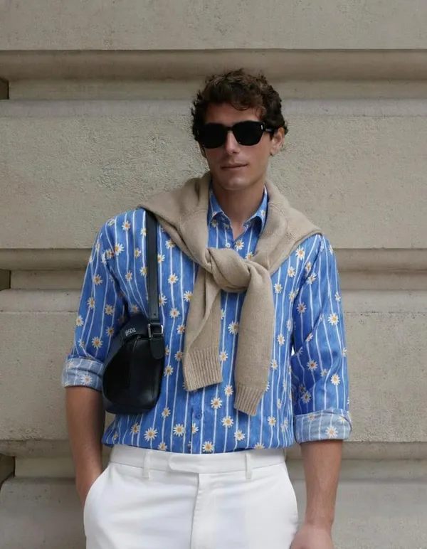 Im_Here_Essentials_Powder_Blue_Daisy_Stripe_Full_Sleeve_Shirt