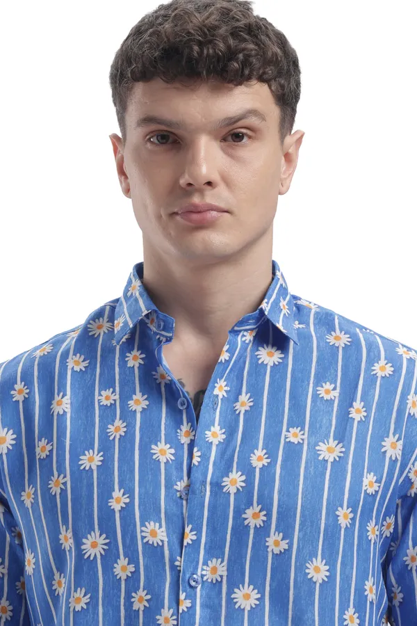Im_Here_Essentials_Powder_Blue_Daisy_Stripe_Full_Sleeve_Shirt
