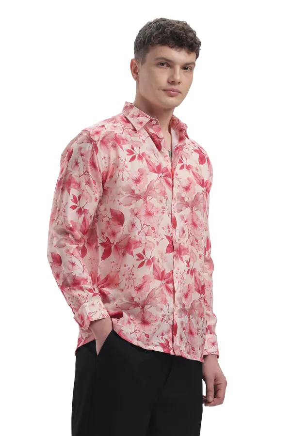 Peach_Petals_Im_Here_Essentials_Full_Sleeve_Shirts