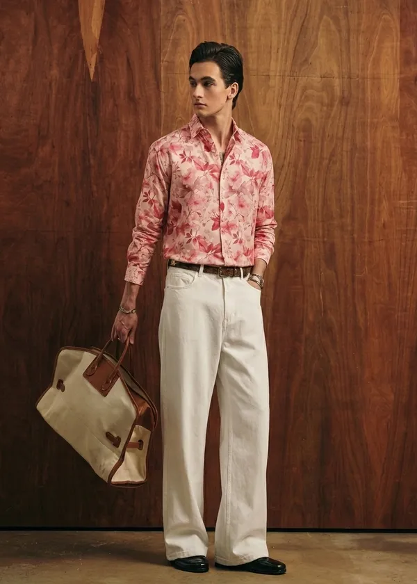 Peach_Petals_Im_Here_Essentials_Full_Sleeve_Shirts