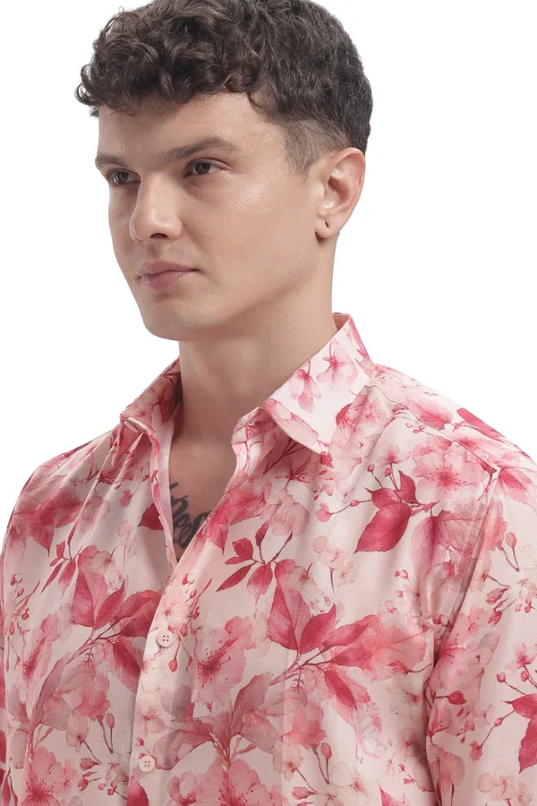Peach_Petals_Im_Here_Essentials_Full_Sleeve_Shirts