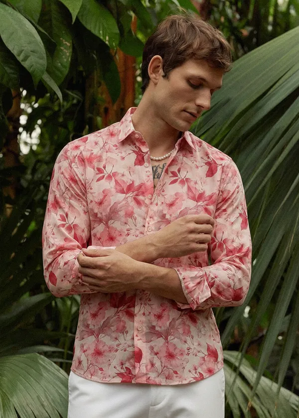 Peach_Petals_Im_Here_Essentials_Full_Sleeve_Shirts
