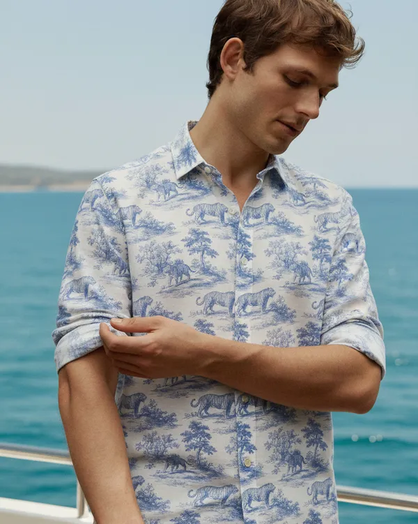 Tiger_Toile_Im_Here_Essential_Full_Sleeve_Shirt