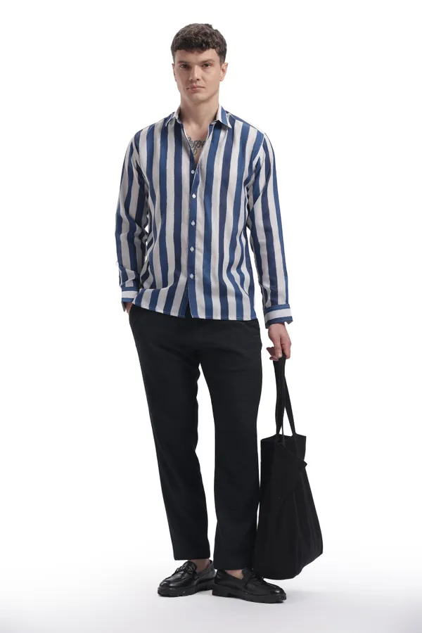 Dull_Stripe_Im_Here_Essential_Shirt