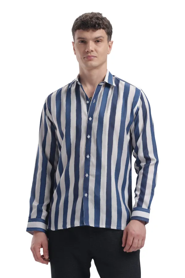 Dull_Stripe_Im_Here_Essential_Shirt