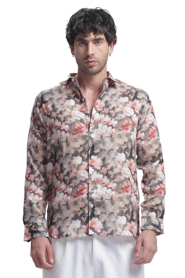Monet_Grey_Rose_Floral_Print_Shirt_Im_Here_Inspired_By_Claude_Monet