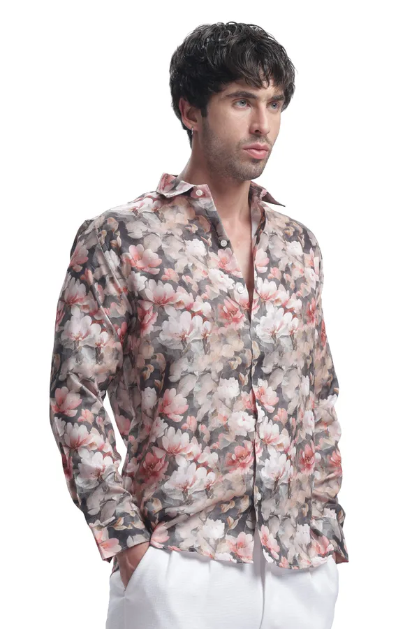 Monet_Grey_Rose_Floral_Print_Shirt_Im_Here_Inspired_By_Claude_Monet