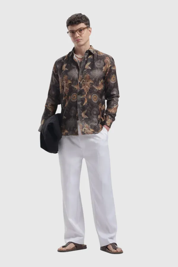 Im_Here_Essentials_Black_Eagle_Full_Sleeve_Shirt