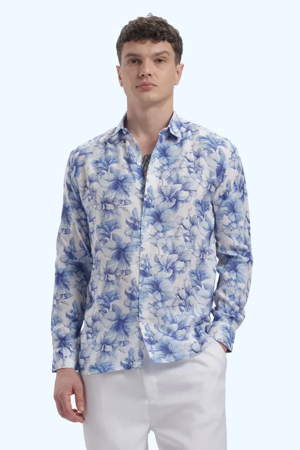 Im_Here_Essentials_Blue_Micron_Floral_Full_Sleeve_Shirt