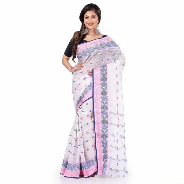 Off-White_Cotton_Handloom_Woven_Self_Design_Saree_For_Women