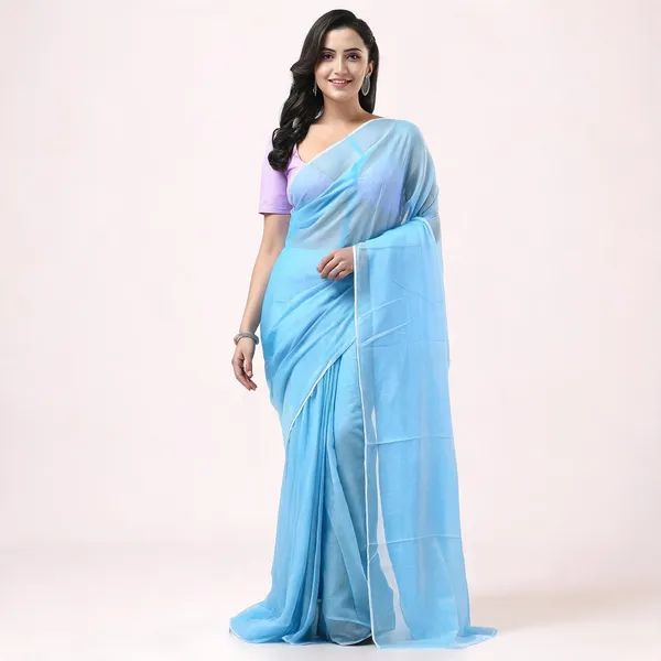 Sky_Blue_Cotton_Malmal_Woven_Handloom_Saree_For_Women