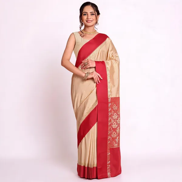 Red_Off_White_Art_Silk_Woven_Paisley_Saree_For_Women