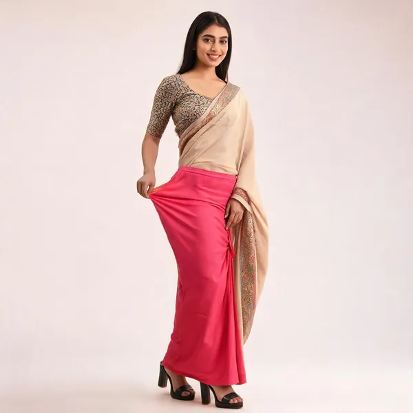 Baby_Pink_Cotton_Polyester_Shapewear_Saree_Petticoat_For_Women