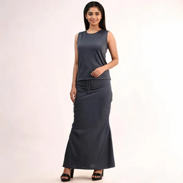 Charcoal_Grey_Silk_Blend_Fish_Cut_Saree_Shapewear_Petticoat_For_Women