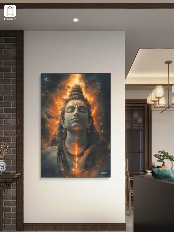 Mahadev_Timeless_Symbol_Of_Meditation_And_Power_Acrylic_Frame_With_Frame