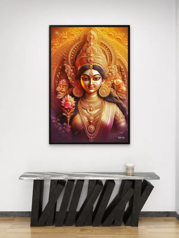 Ma_Durga_Divine_Presence_Of_Strength_And_Devotion_Acrylic_Frame_Without_Frame