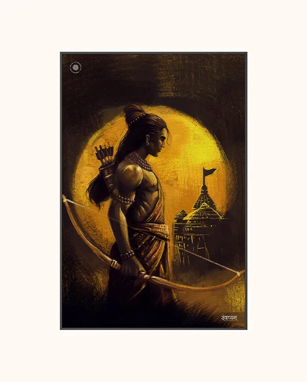 Lord_Ram_Eternal_Protector_Of_Dharma_And_Justice_Acrylic_Frame_With_Frame