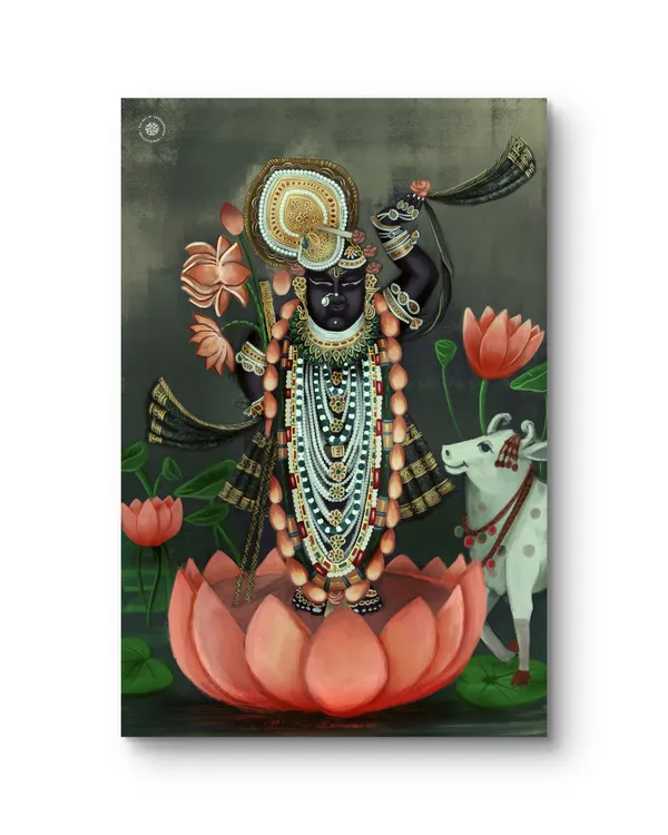 Shreenath_Ji_Eternal_Blessings_Divine_Acrylic_Frame_With_Frame