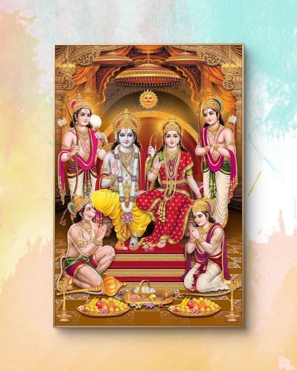 Shri_Ram_Darbar_A_Divine_Reflection_Of_Peace_And_Power_With_Frame